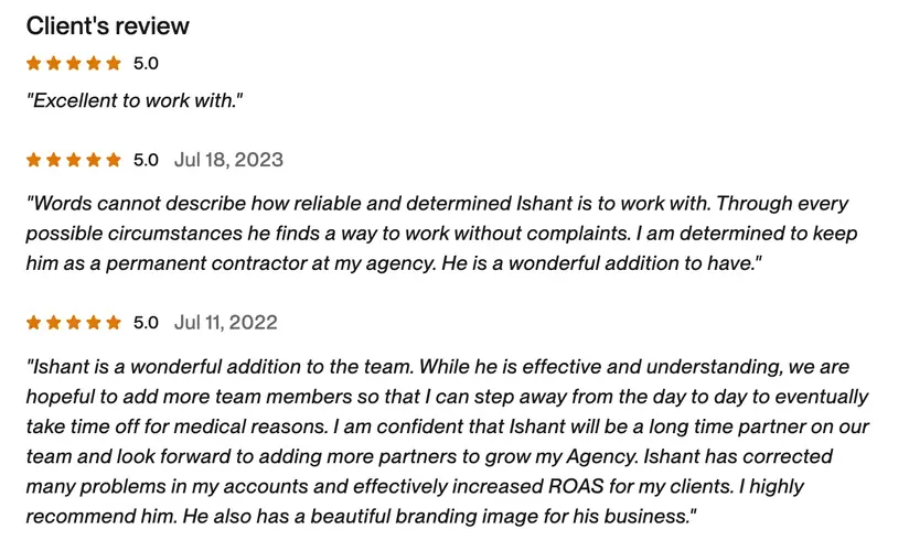 Delivered 700% ROI for marketing firm as White Label Marketing partner