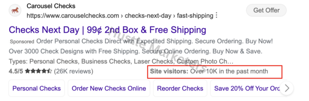 At Hustle Marketers, we boosted visitors on website for online store